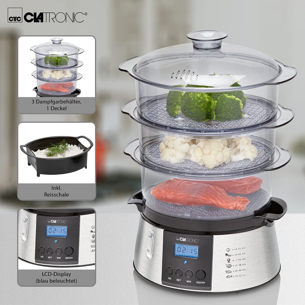 Clatronic DG 3547 Vaporiera