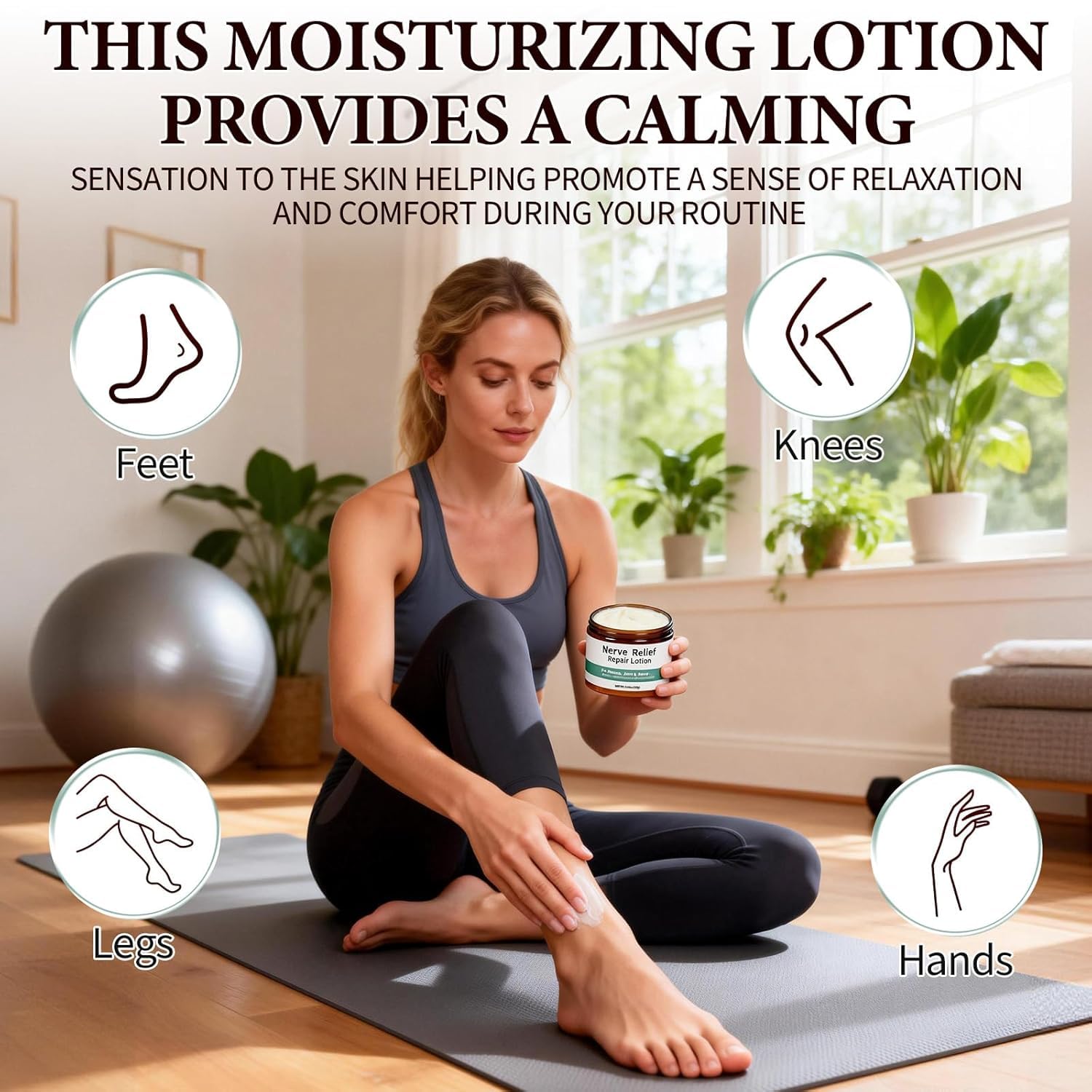 Nerve Cream, Natural Soothing For Joint,Suitable for use on Body Parts(3.5FLOZ) - Image 4