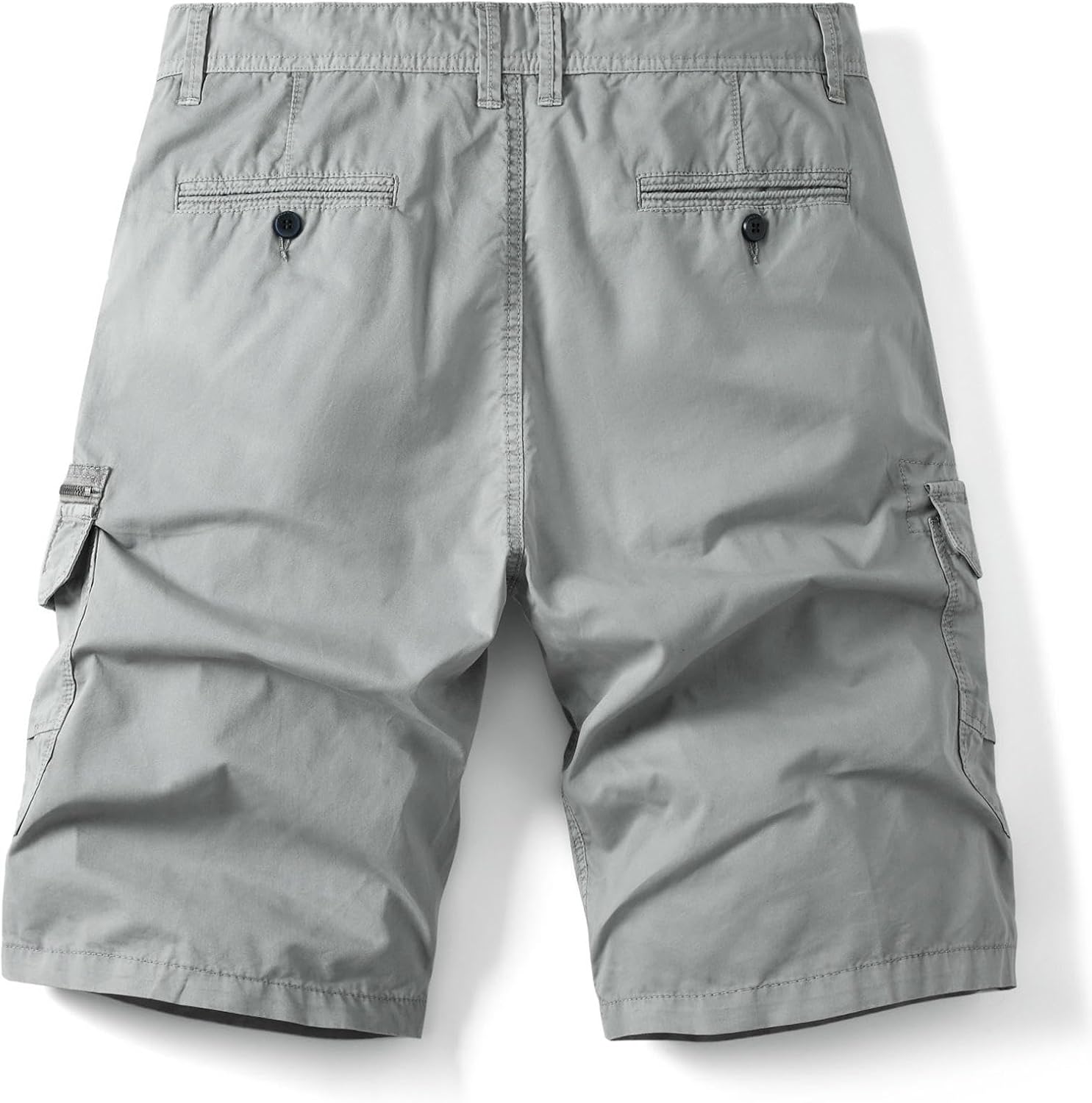 Men's Summer 5-Point Multi-Pocket Workwear Casual Mid-Length Beach Shorts