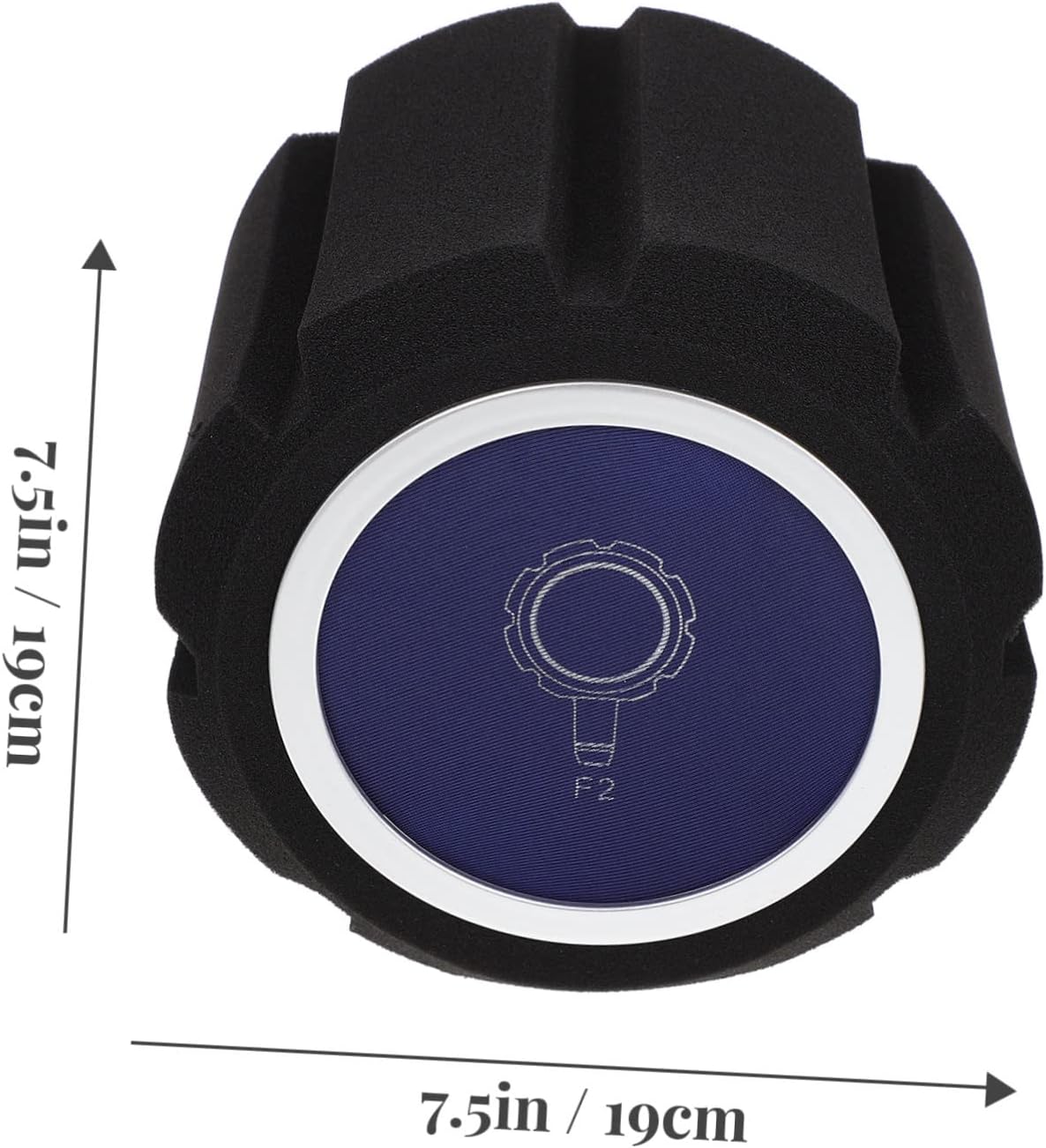 Kisangel Microphone Cover Protective Sponge Mic Sleeve for Live Streaming Breathable and Supple Material Reduces Wind Noise and Protects From Saliva and Dirt for Studio Recording and