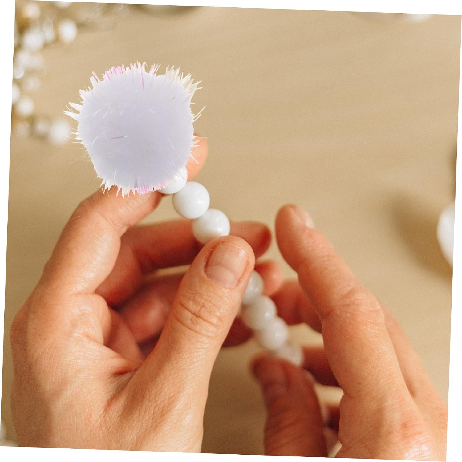 ULDIGI 400pcs Fluffy for Crafts Decorative for Clothing Art Projects and Accessories for Creative Decorations and