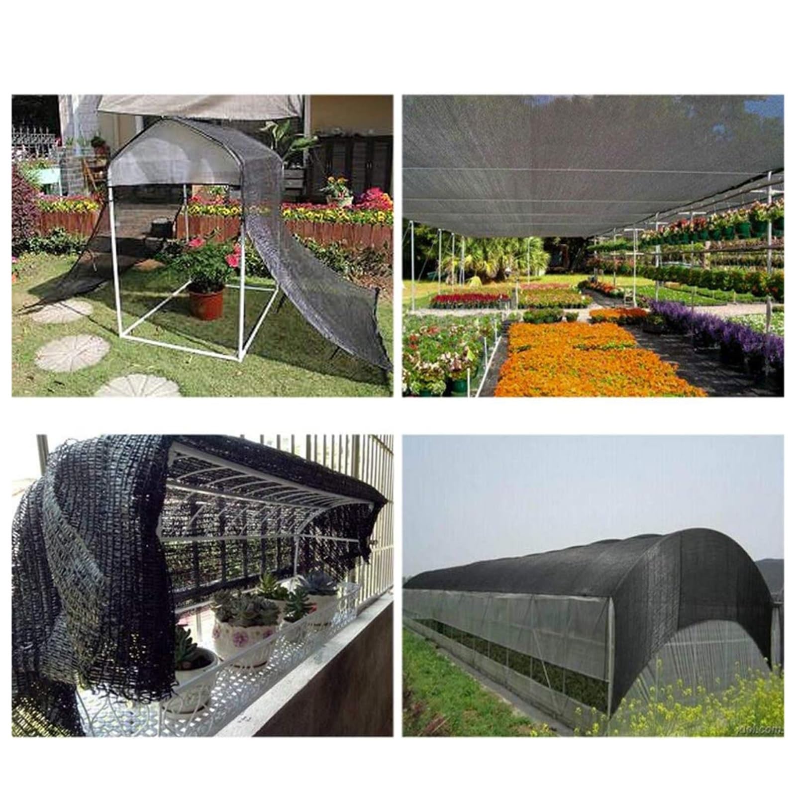 Schwarzes Schattennetz Für Garten & Terrasse – 90% Sichtschutz, UV-beständig & Einfach Zu Montieren