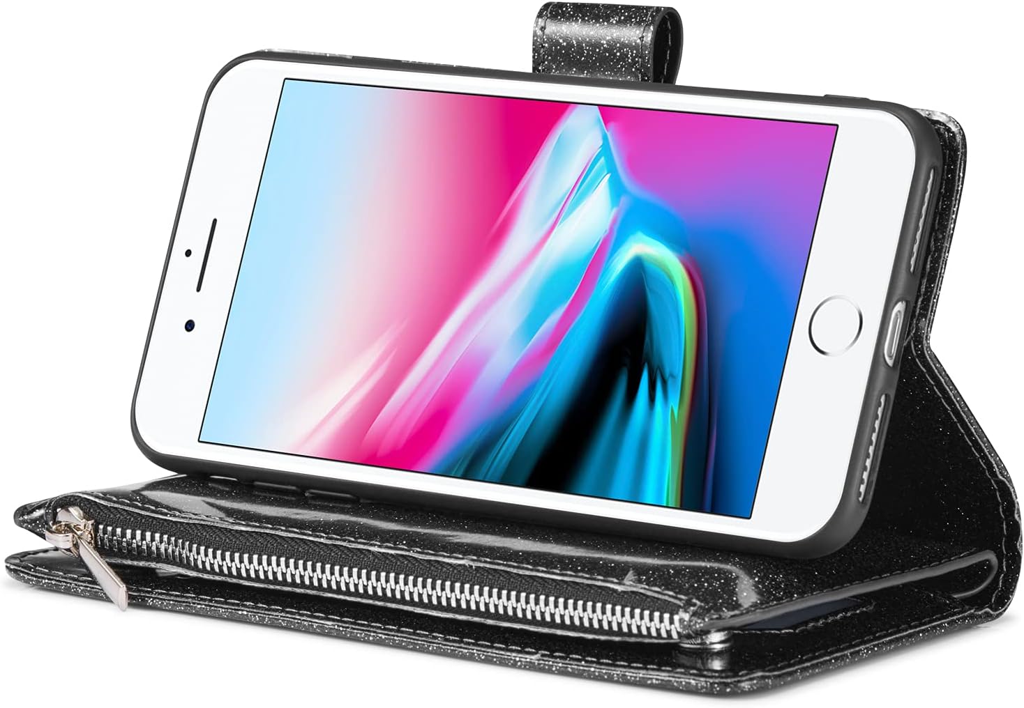 UEEBAI Wallet Case for iPhone 7/8/SE 2022 5G/SE 2020 - Image 4