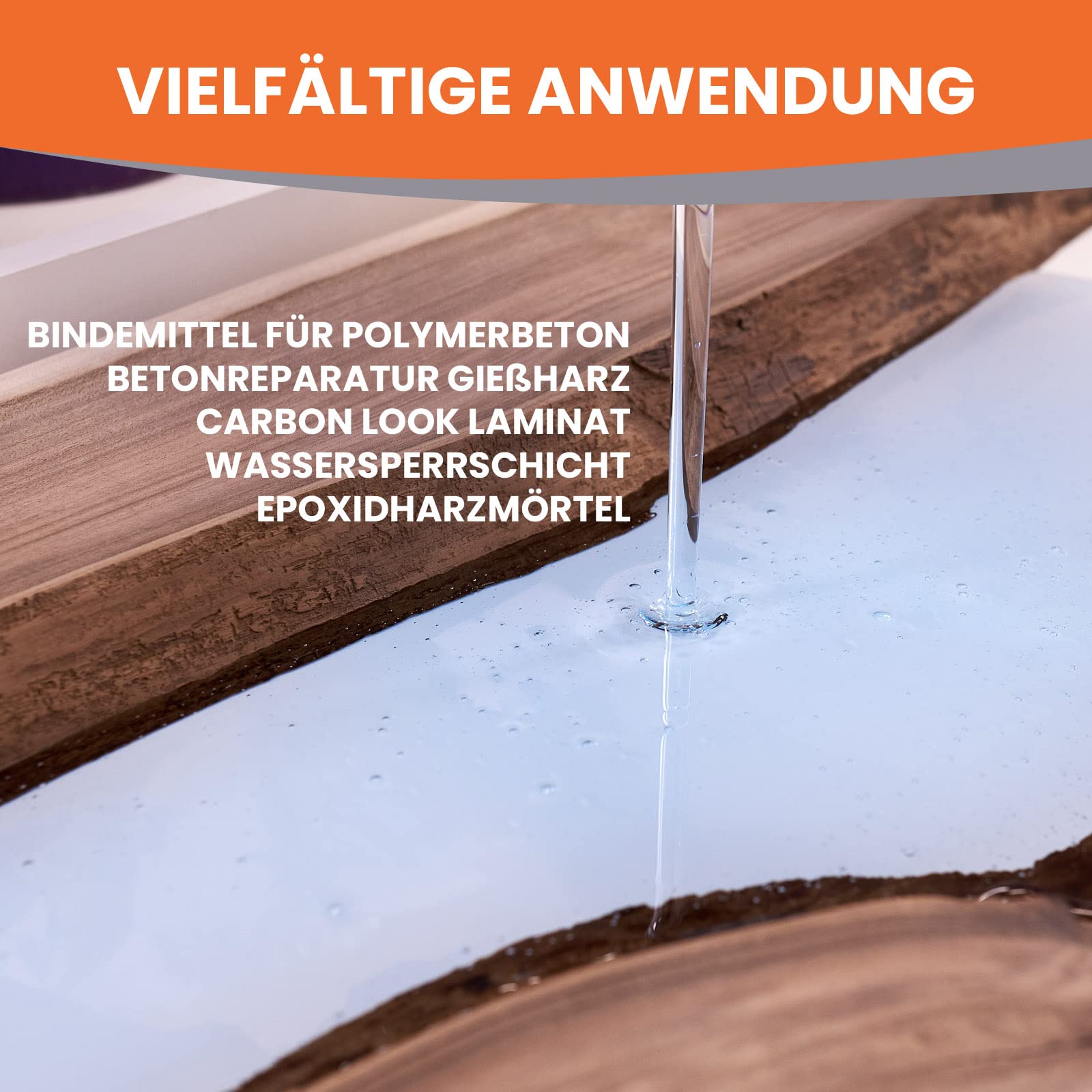 BEKATEQ 2K Epoxidharz glasklar 1,5 kg - Grundierung, Tiefenverfestigung, Haftgrund, Absperrung außen & innen I für Werkstatt- & Industrieboden, Wohn & Büroräume, Keller, Treppen BK-190EP