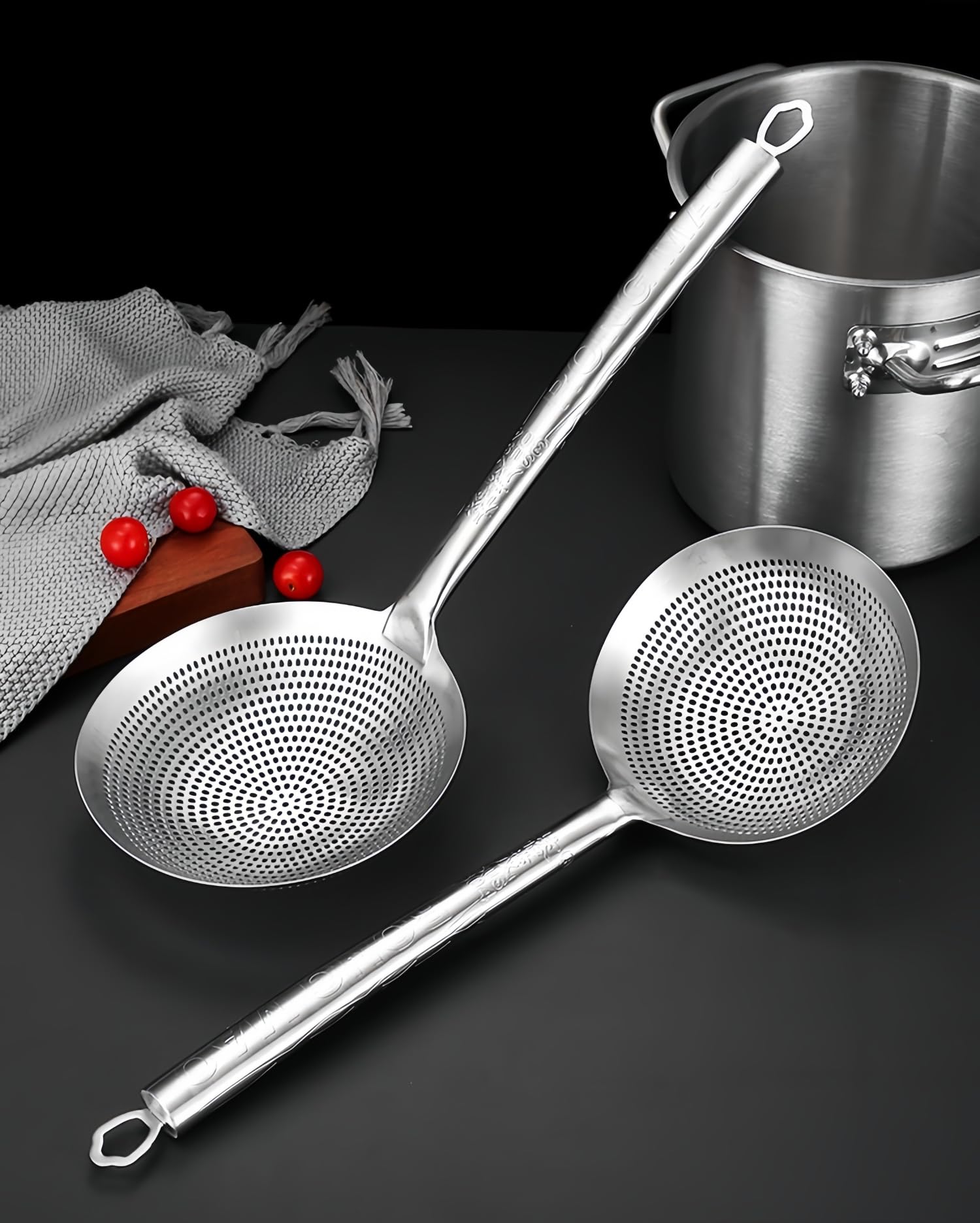調理器具 ８点 そば揚げ カス揚げ うどんあげ おたま ターナー ロート Amazon｜カス揚げ 油切り こし器 あく取り メッシュお玉 ストレーナー