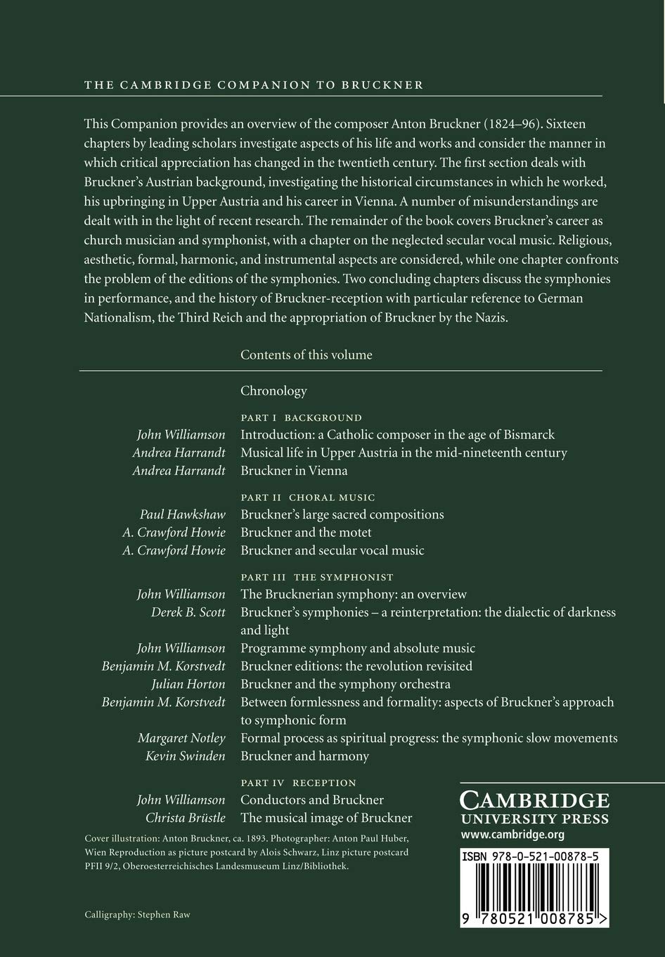 The Cambridge Companion to Bruckner