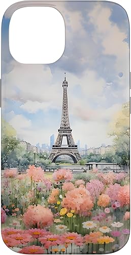 Miniatura 4 de Funda para iPhone 11 Pro Max Paris Francia Torre Eiffel Flores por todas partes