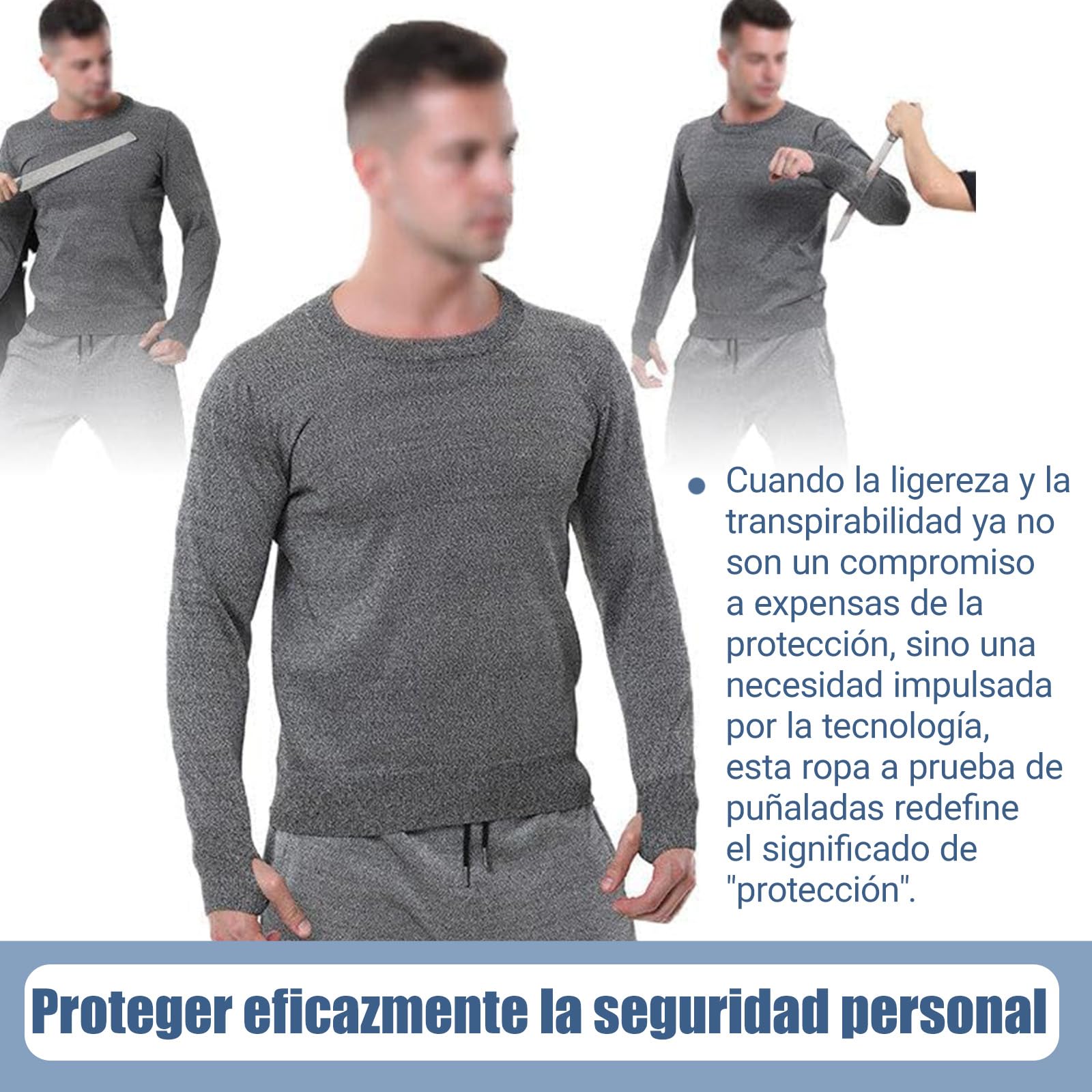 Chaleco antipuñaladas, Ropa Anti puñaladas, Ropa de Seguridad, Suave y cómodo, para la fabricación de Metales, procesamiento de Chapa, producción de Herramientas