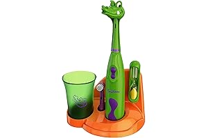 Snappy the Croc Kids' Electric Toothbrush Set: A Fun and Effective Way...
