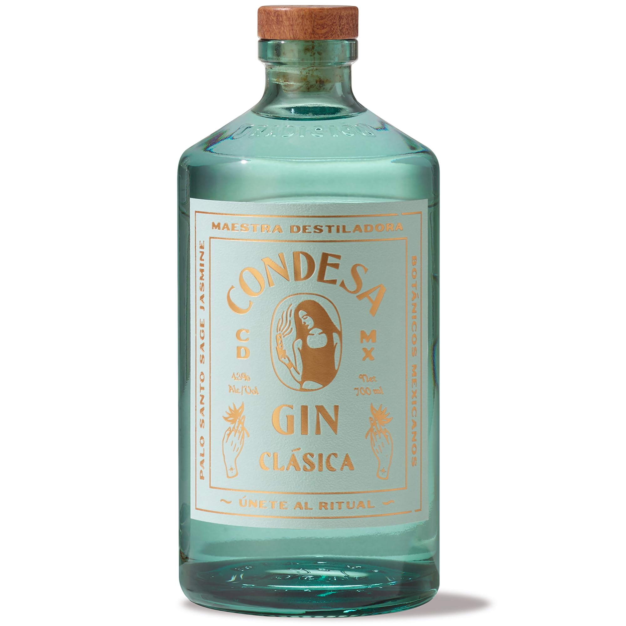 Condesa Clasica Mexico City Extra Dry Gin, 70cl 43%