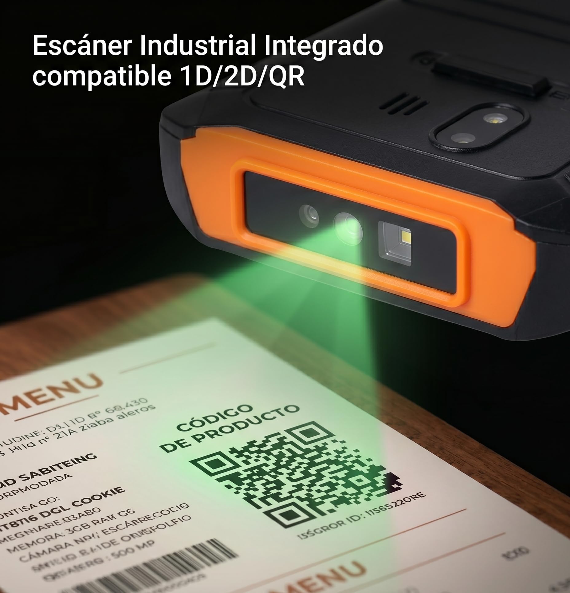 Iris – PDA Android 11 Profesional con Lector 1D/2D/QR, 4G WiFi Bluetooth, Terminal Portátil para Hostelería, Restaurantes, Almacén y Comercio