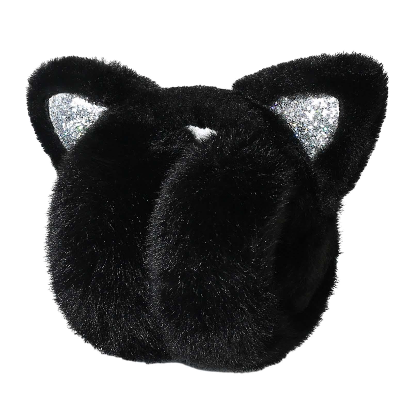 Ear Warmers Soft Winter Ear Muffs for Cold Weather Outdoor Activities Skiing Black|Clothing Shoes & Accessories | Womens Accessories | Mixed Items & Lots-image-9