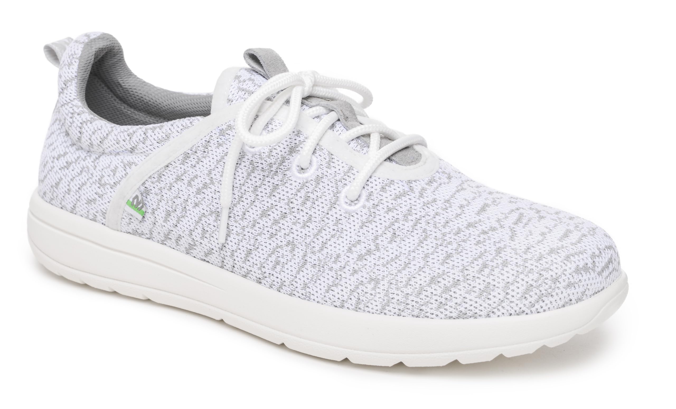 Minnetonka Men’s Eco Anew - Fashion Knit Sneakers, EcoPlush Recycled Insole, 100% Breathable Mesh Lining & Laces, 70% Sugarcane EVA Sole, Fabric Upper