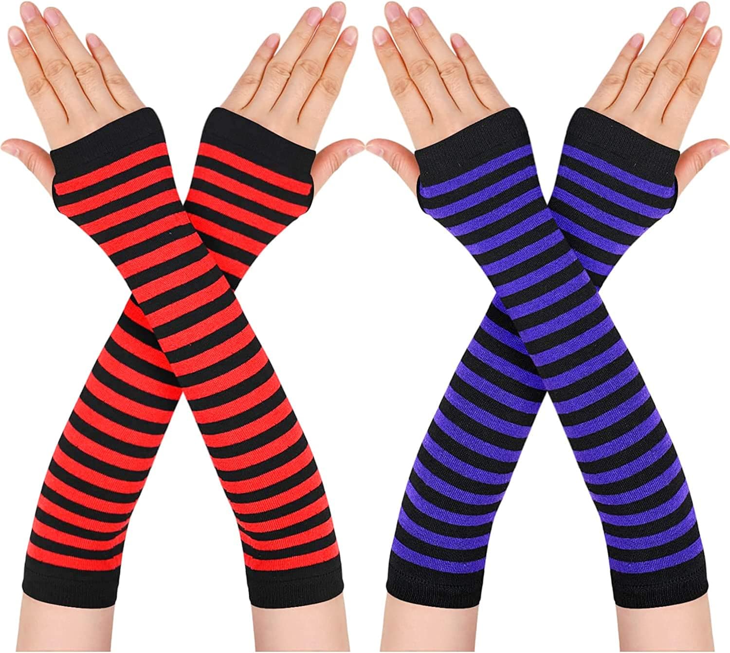 sockfun Arm Warmers for Women, Black Arm Warmers Women's Cold Weather Arm Warmers at  Women’s Clothing store