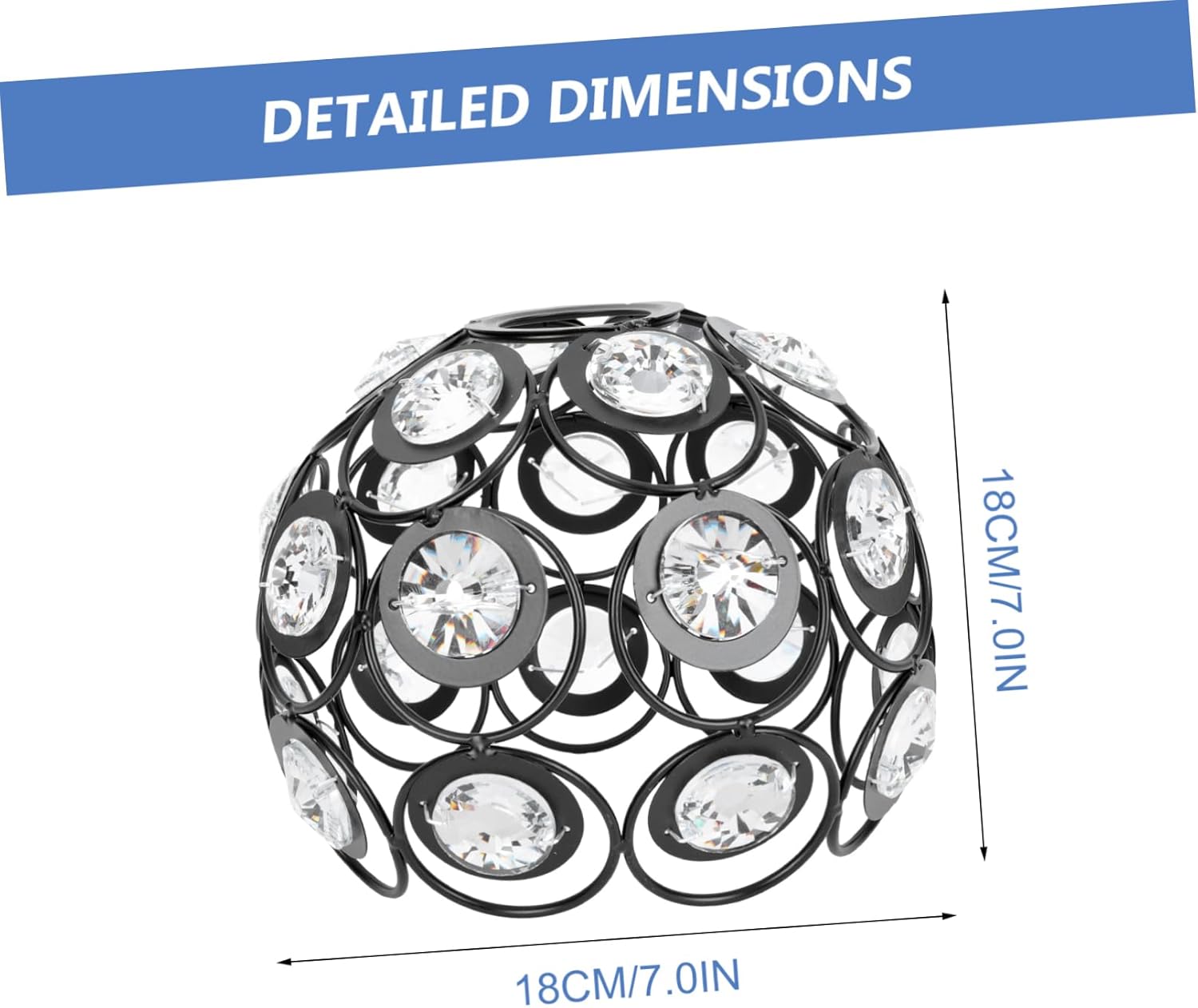 Simple Metal Lamp Cover Style Hollow Design for Ceiling Lights Home Decor Accessory for Hotels Stores Lighting Ornament