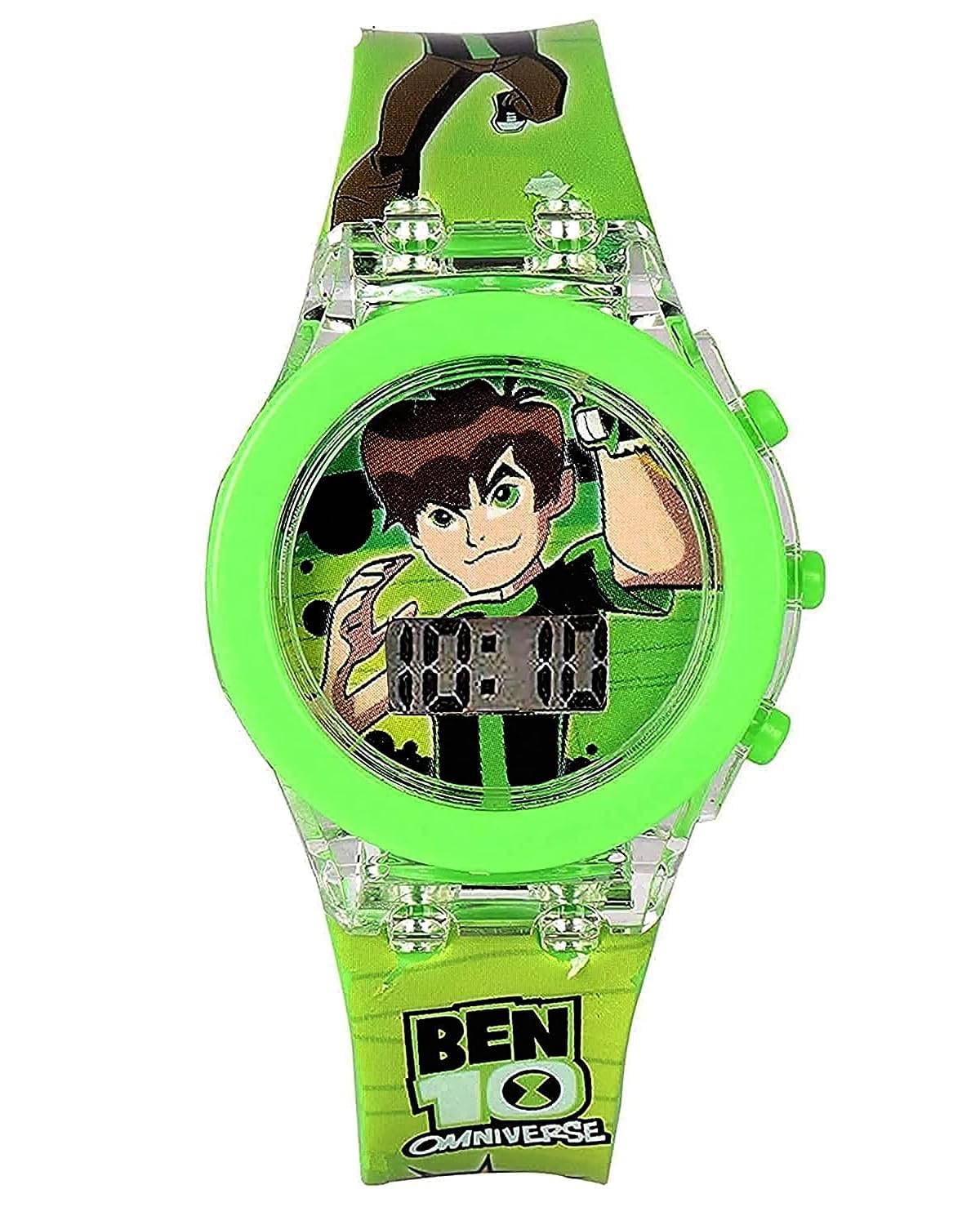 EaglesFord Benten Watch Digital Watch for Kids Glowing Light Digital Watch Best Birthday Return Gift (Dial Green Colored Strap) [3-7 Years] (B0CHM6TZ7W) Amazon Price History, Amazon Price Tracker