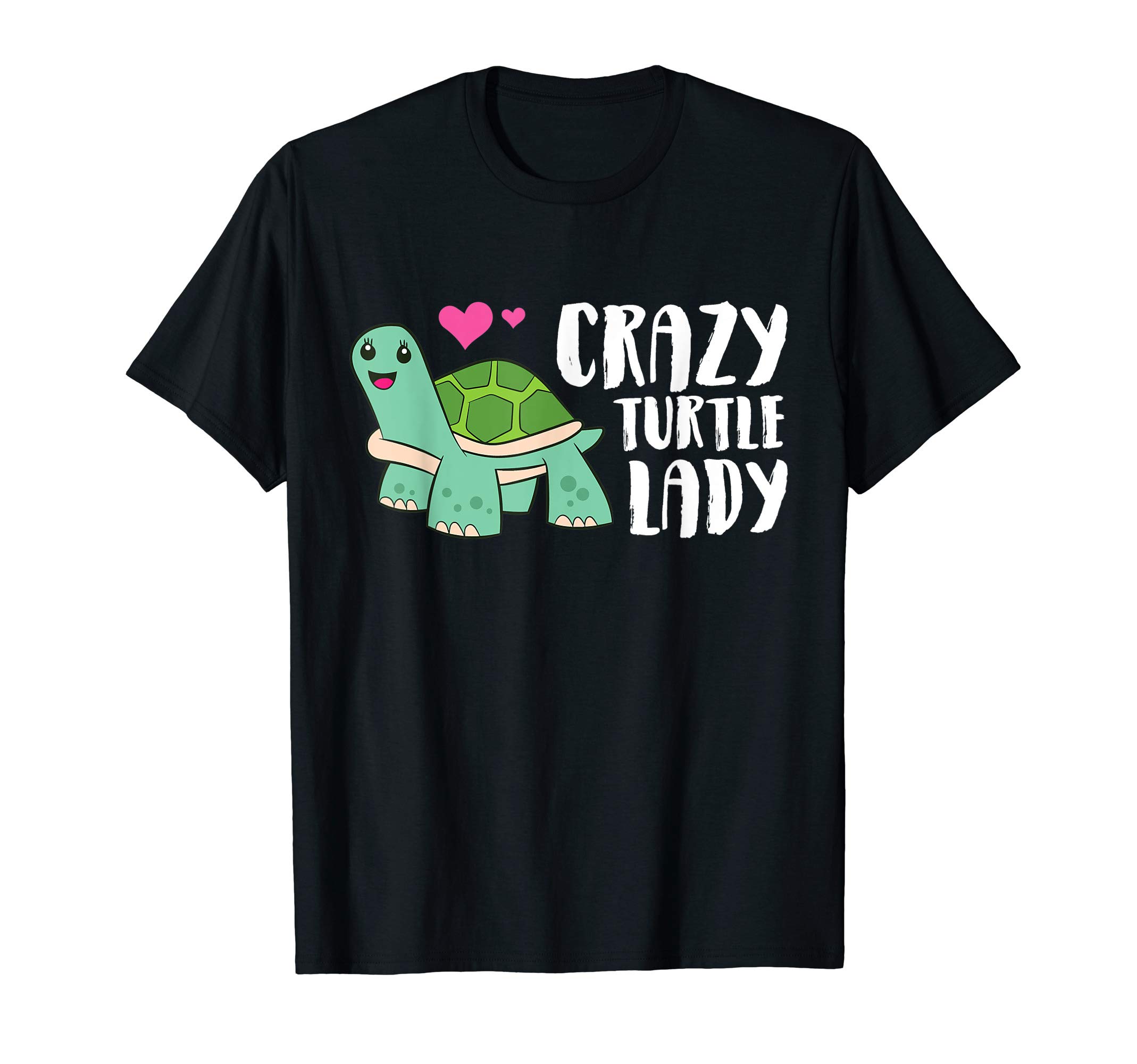 Crazy Turtle Lady Women Turtle Girl T-Shirt