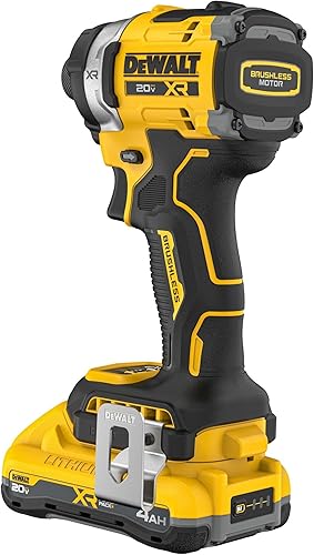 Miniatura 9 de DEWALT Kit de destornillador de impacto 20V MAX XR sin escobillas, inalámbrico, 3 velocidades, alto torque, 1/4 pulg. con XR POWERPACK y cargador