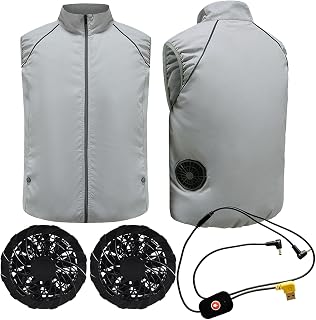 SANGHAI Cooling Vest, Eflective Air Conditioned Cooling Vest Lightweight Polyester Fiber Fabric For Summer Fishing Cycling Hiking And Outdoor Work, S - 4XL For Men And Women