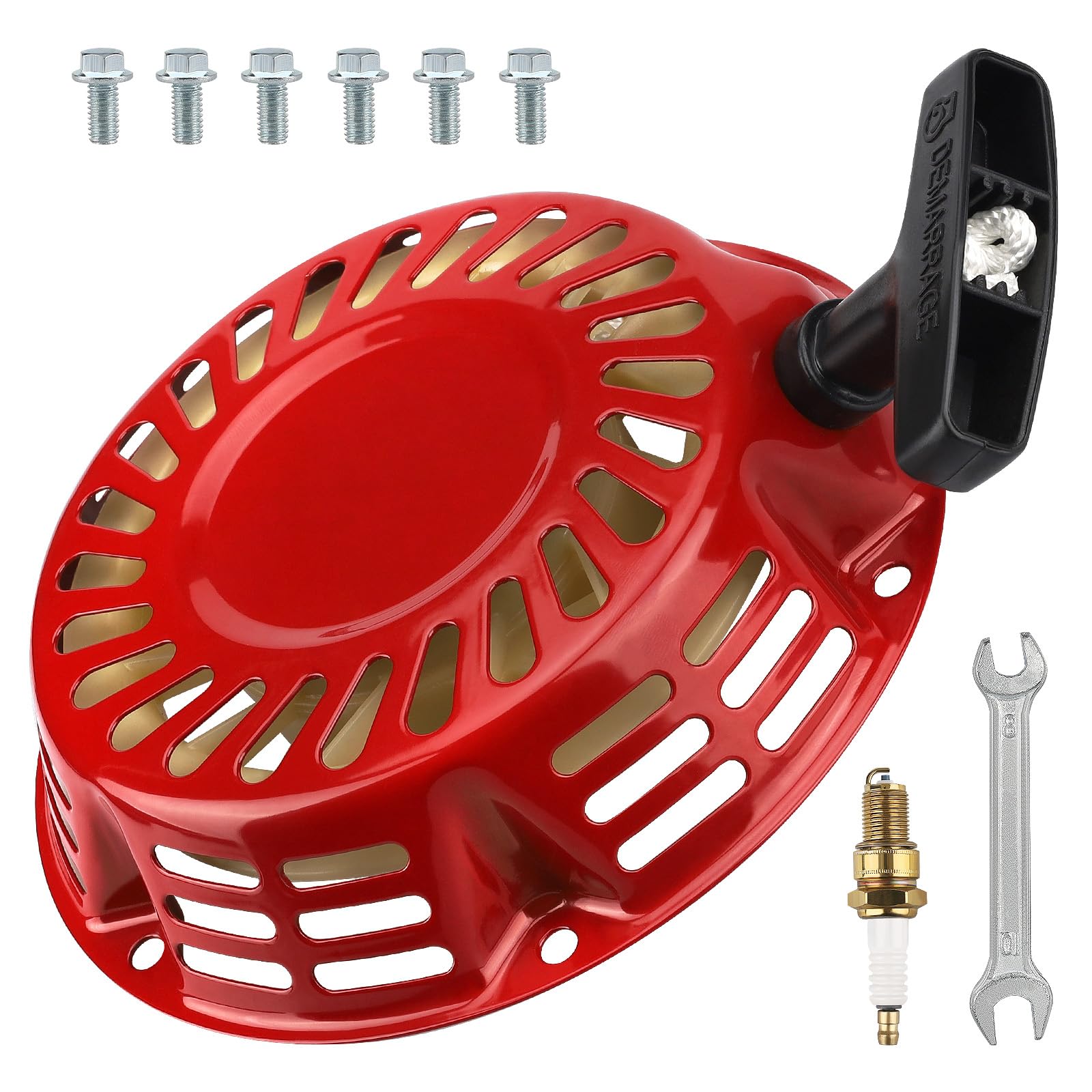 Mini Bike CT200U Pull Start Recoil Starter Replacement for Coleman CT200U CT200U-EX BT200X Baja MB200 Motovox MBX20 Trailmaster Hammerhead Predator 212cc 196cc 200cc