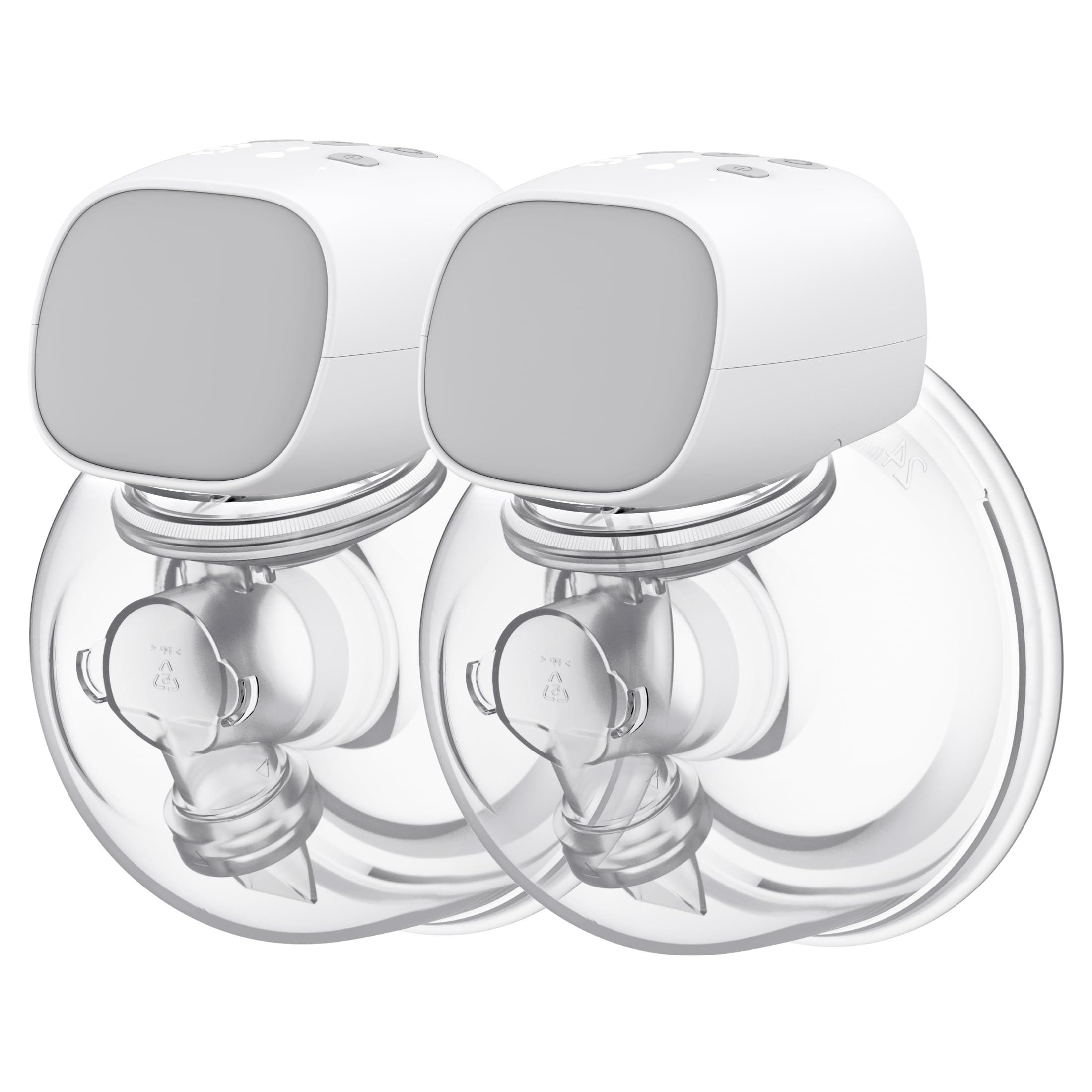 Momcosyウェアラブル電動搾乳器ポータブル母乳育児用搾乳器S9 Pro、2個 