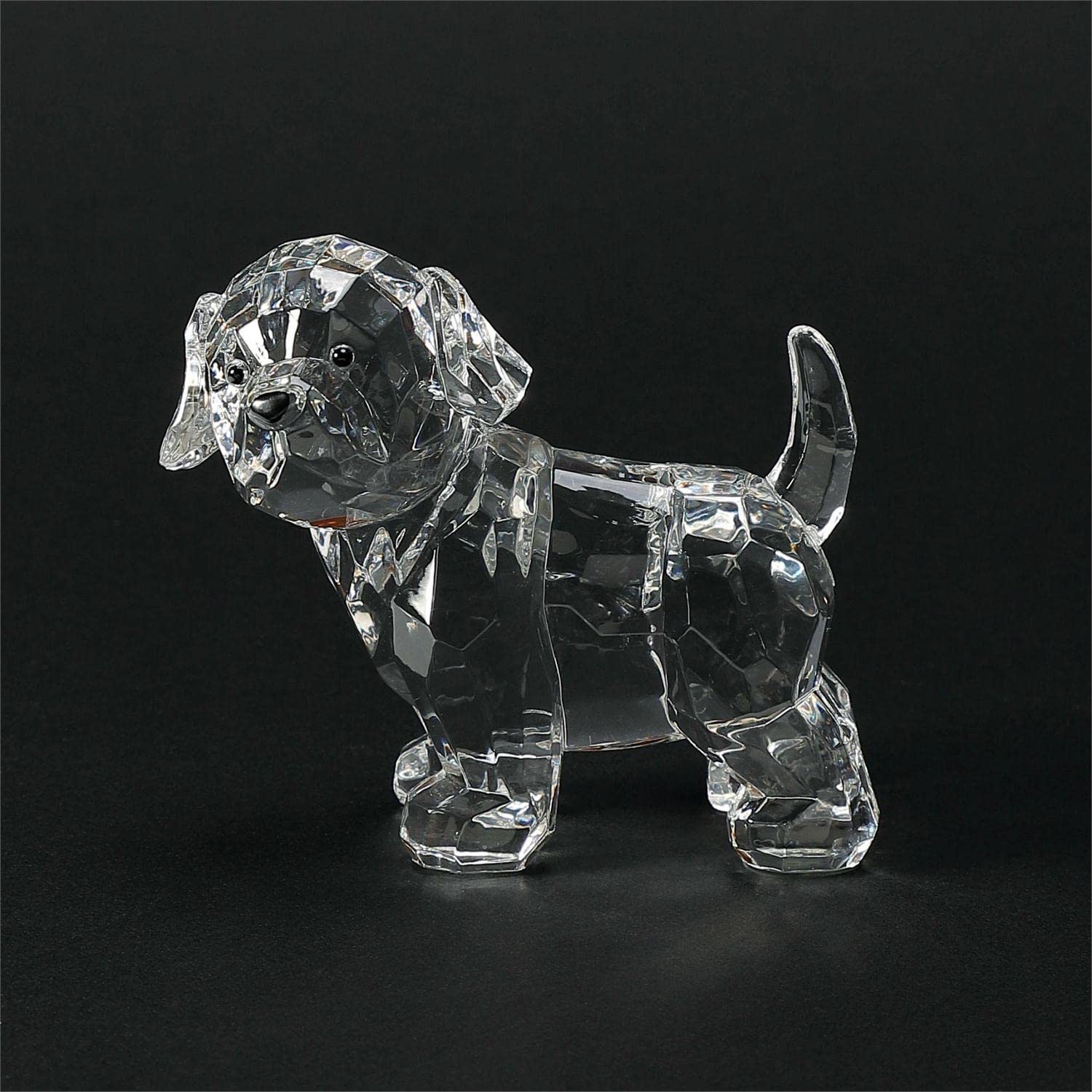 Enesco Facets Puppies, sortiert, 1 Stück, Acryl, 9,5 cm