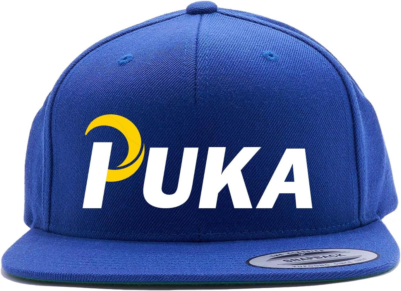 Snapback Blue Los Angeles Puka Nacua Logo Hat