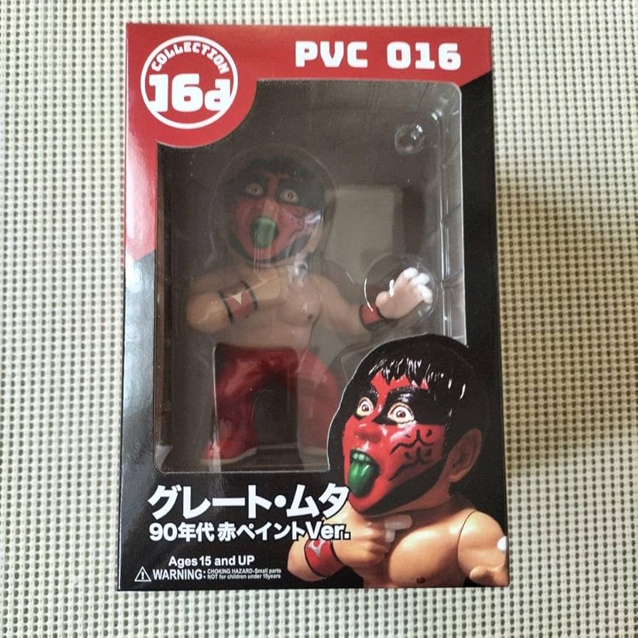 グレート・ムタ PVCフィギュア 90年代赤ペイントVer. グレート・ムタ PVCフィギュア 90年代赤ペイントVer. 【公式通販】