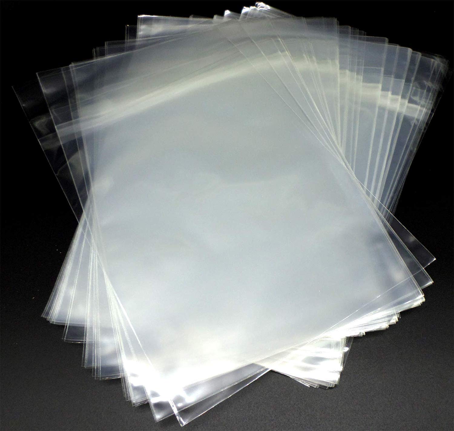 docsmagic.de 100 Golden Size Resealable Comic Bags + Backing Boards - Combo Pack 193 x 266 mm