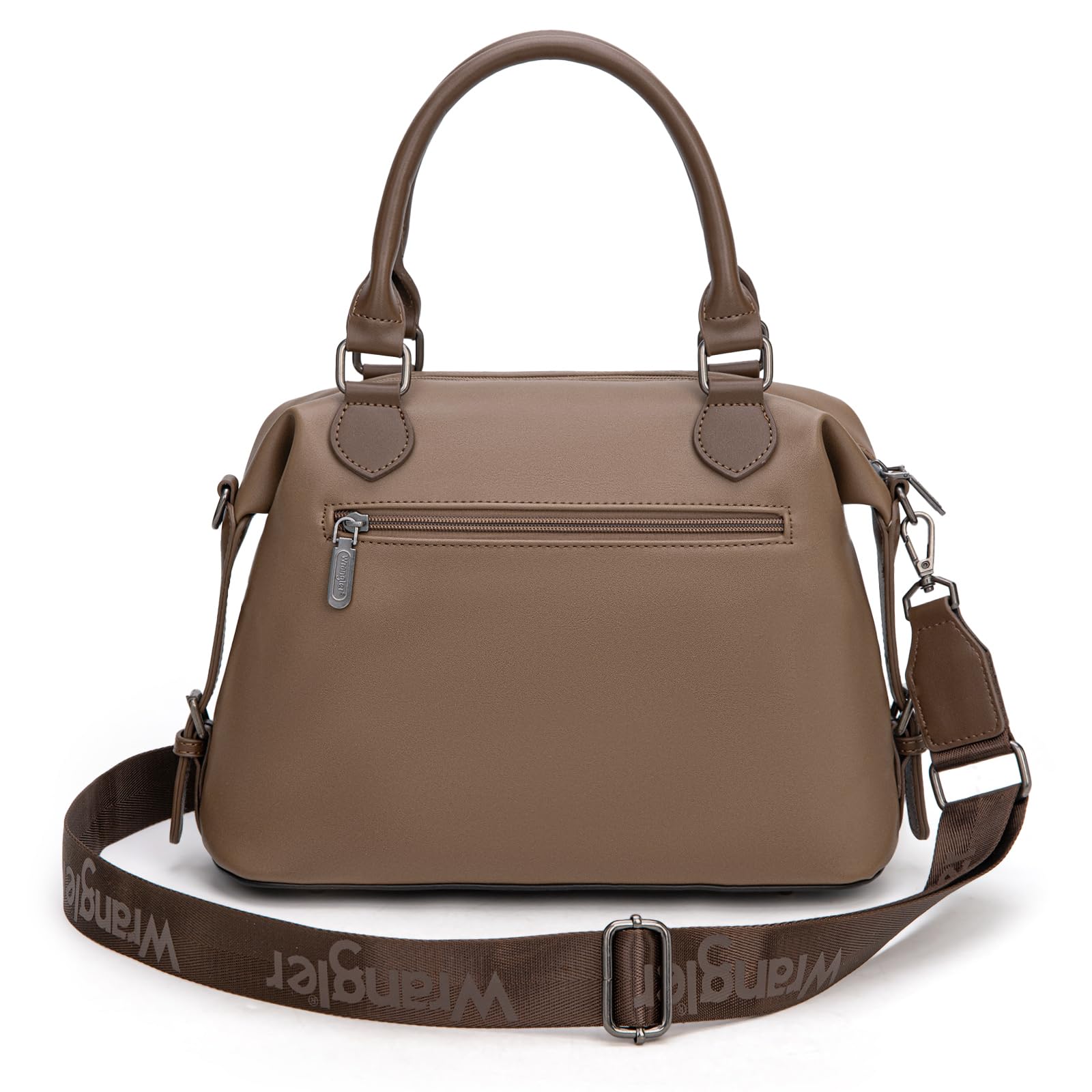 Wrangler zweifarbige Arzttasche mit Tragegriff oben, Handtasche und Damen-Schultertasche