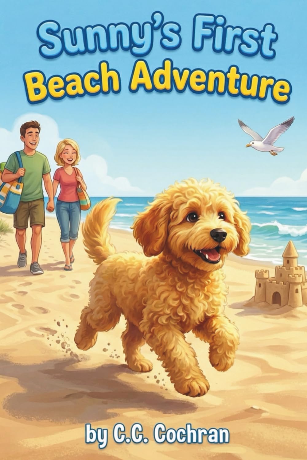 Sunny's First Beach Adventure