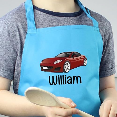 Miniatura 3 de Custom Kids Apron, Personalized Kids Cooking Apron and Chef Hat Set, Kids Play - Painting Apron, Boys Cooking Apron, Little Girls Aprons, Chef Apron