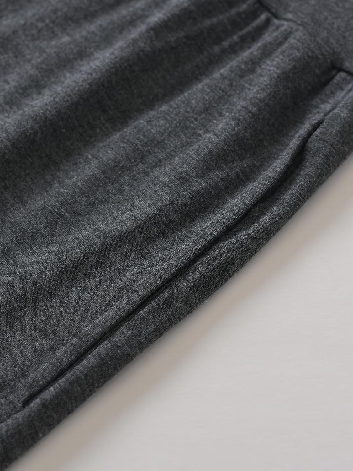 Women's Petite Lounge Pants With Pockets Wide Leg - Image 4