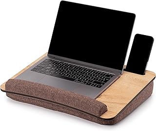 Vigo Wood-LS016 Minderli Laptop Sehpası (Meşe)