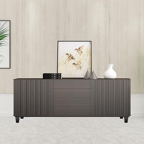 Miniatura 7 de Paquete de 4 patas de madera para muebles de 5 pulgadas, patas de sofá cuadradas negras, patas de silla de mediados de siglo, piezas de repuesto