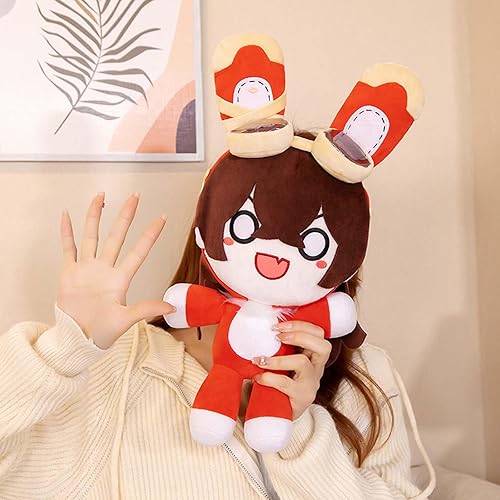 Miniatura 2 de HUYMHTER Genshin Impact Amber Baron Bunny - Muñeco de peluche con cojín de animé