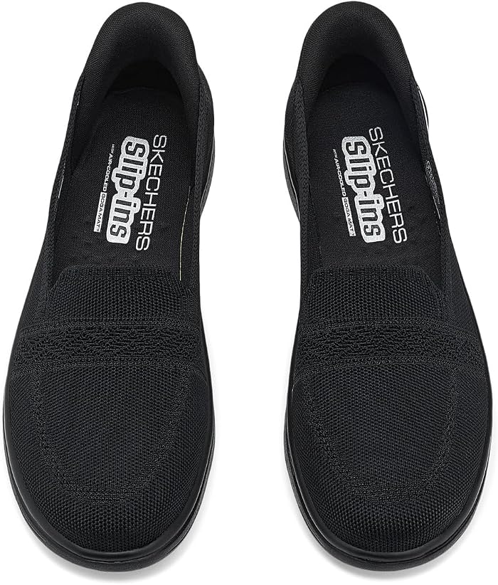 Обувь Skechers Hands Free Slip-Ins On-The-Go Flex Radiant - Sloane, цвет: Чёрный — фото 6