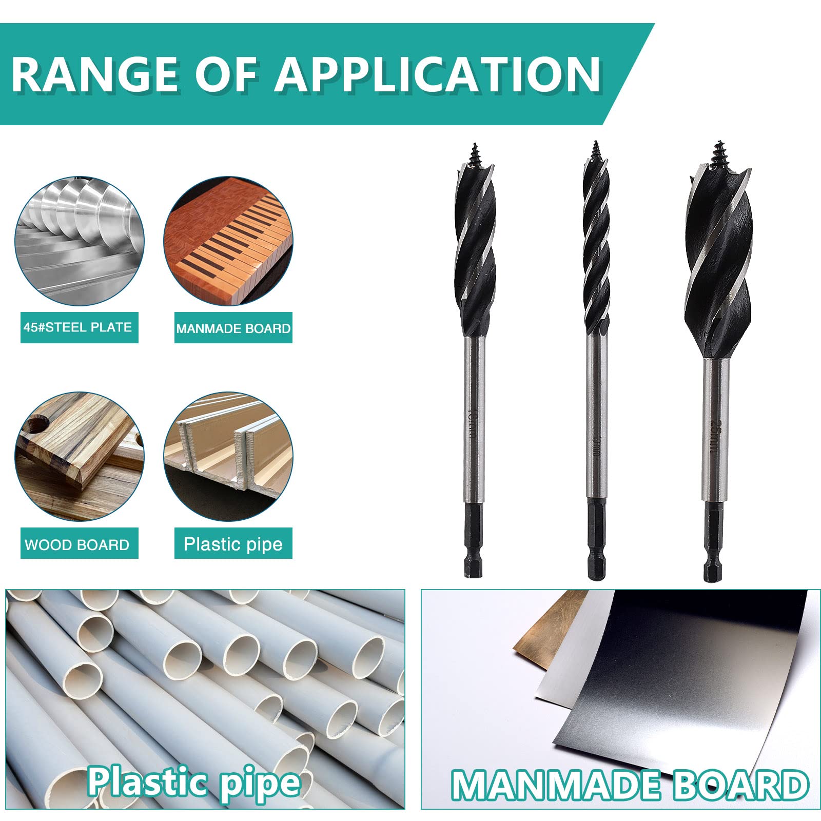 Amazon.co.jp: Aracombie 木製オーガードリルビットセット スクリュー