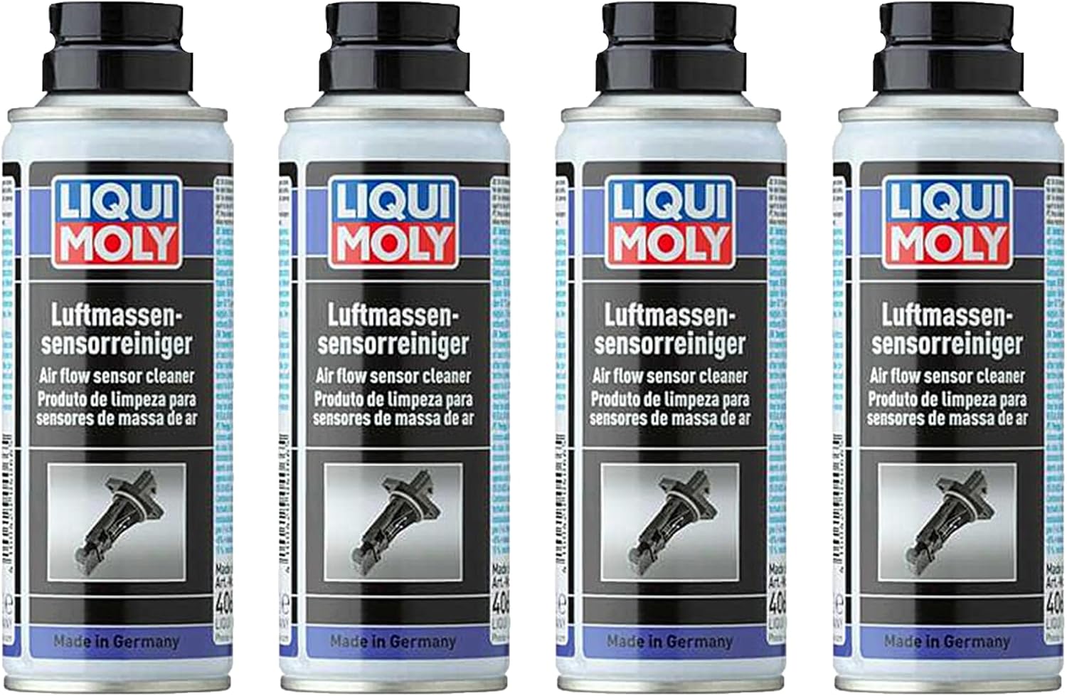 Mass AirFlow Sensor Cleaner Air Meter Cleaner Petrol Diesel 4x200ml