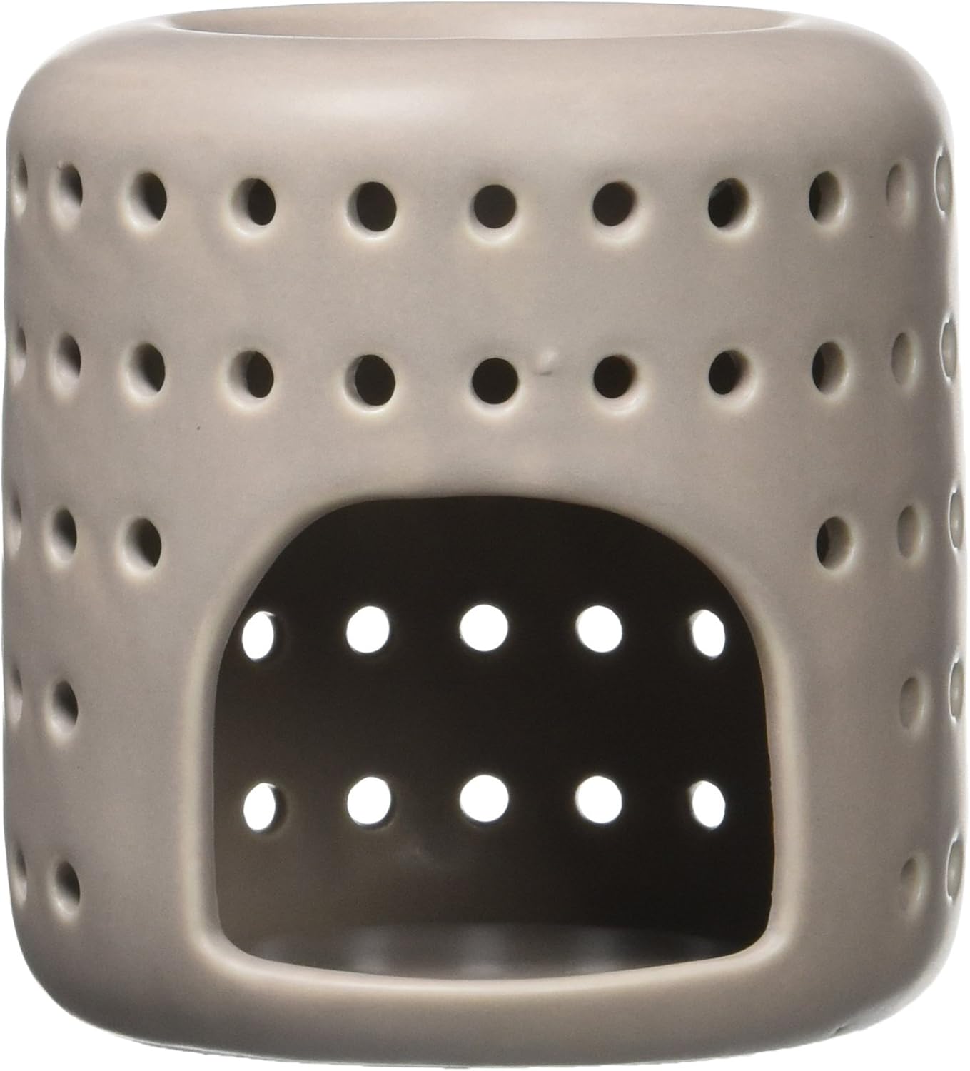 Brûleur Céramique Noir Pour Huiles Essentielles Et Cire Fondue - Polyvalent, Chauffe-plat, Décoration Salon