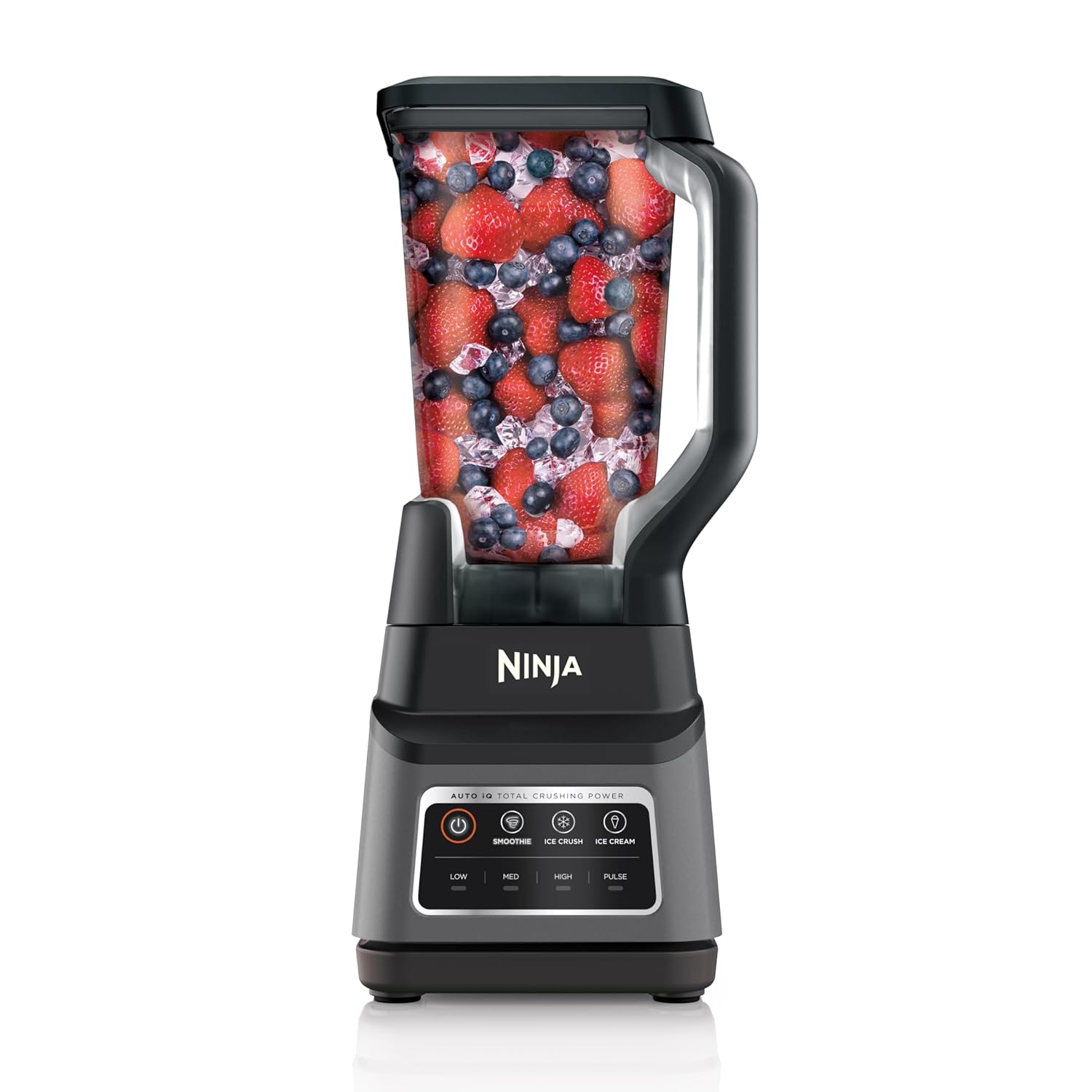 Ninja BN701 Professional Plus Blender, 1400 Peak Watts, 3 Functions for Smoothies, Frozen Drinks & Ice Cream with Auto IQ, 72-oz.* Total Crushing Pitcher & Lid, Dark Grey image 1