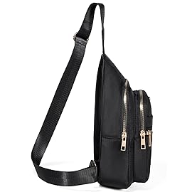 Banelu Small Sling Bag Crossbody Sling Backpack for Women, Chest Bag Daypack Cross Body Bag Fanny Pack for Outdoors Hiking