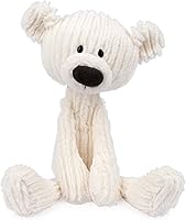 GUND Cable Toothpick Teddy Bear - 15" Cream Plush Stuffed Animal, Soft Sweater Texture, Floppy Limbs for Kids Ages 1+