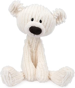GUND Toothpick Cable, Teddy Bear Stuffed Animal for Ages 1 and Up, Cream/Offwhite, 15”