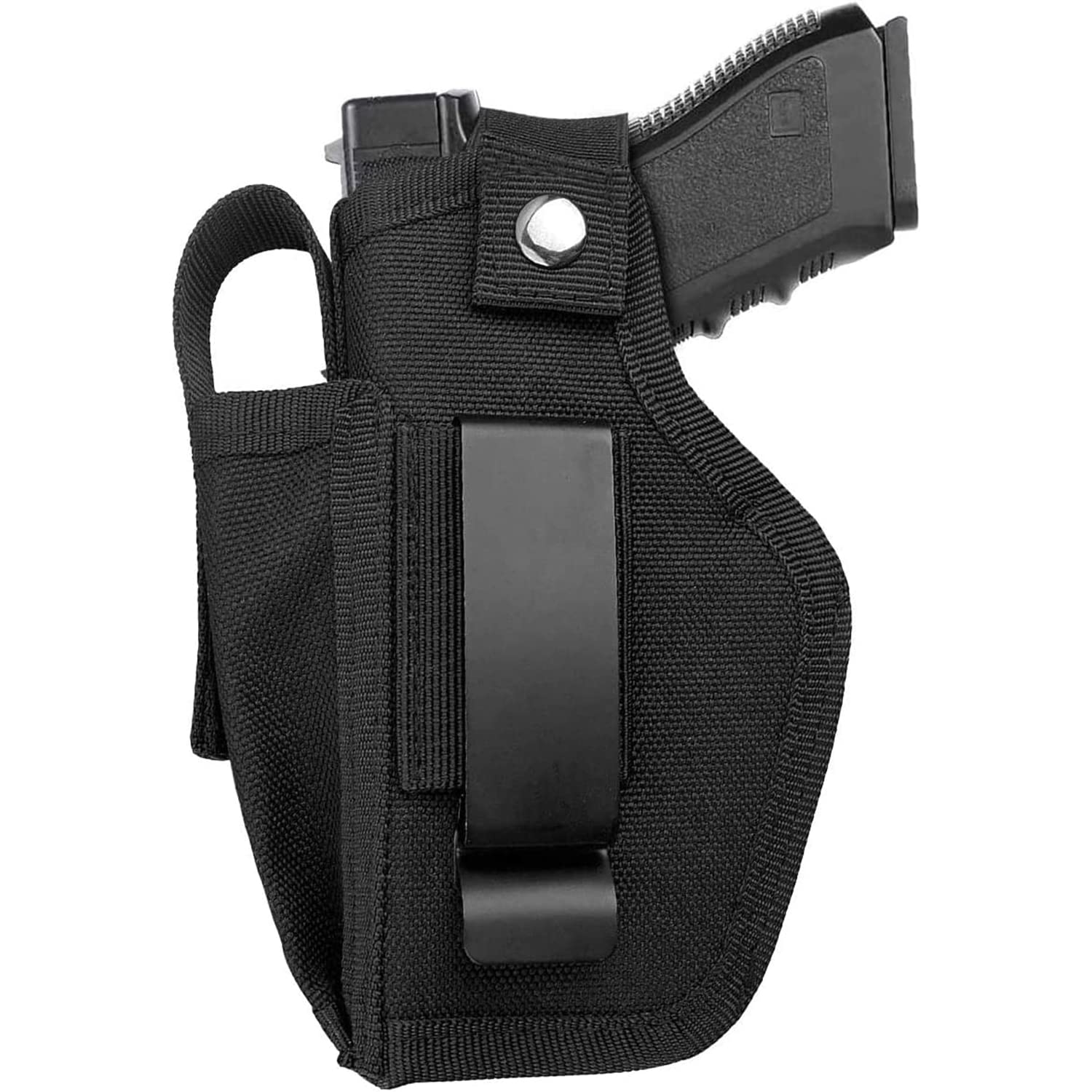Gun Holster for Men and Women IWB/OWB + Mag, Subcompact, Compact, Full Size Gun Right/Left Hand Glock 17 Holster, Glock 19 Holster, Glock 19 Accessories, Gun Holsters for Pistols 9mm