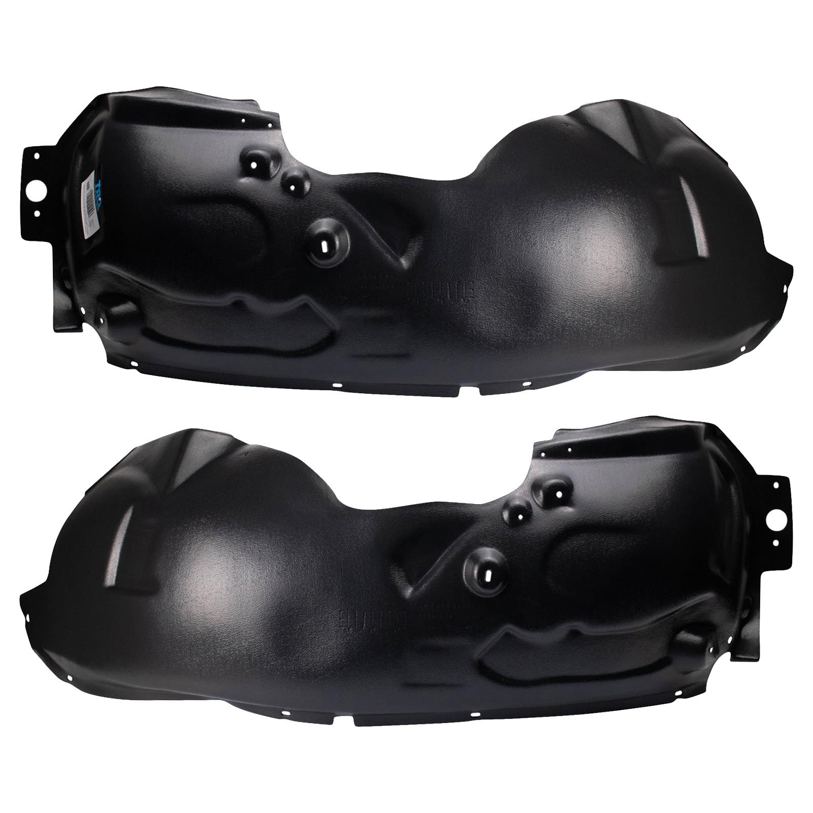 TRQ Front Driver and Passenger Side Inner Fender Liner Set | For 2011-2016 Ford F-250 Super Duty 2011-2016 F-350 Super Duty
