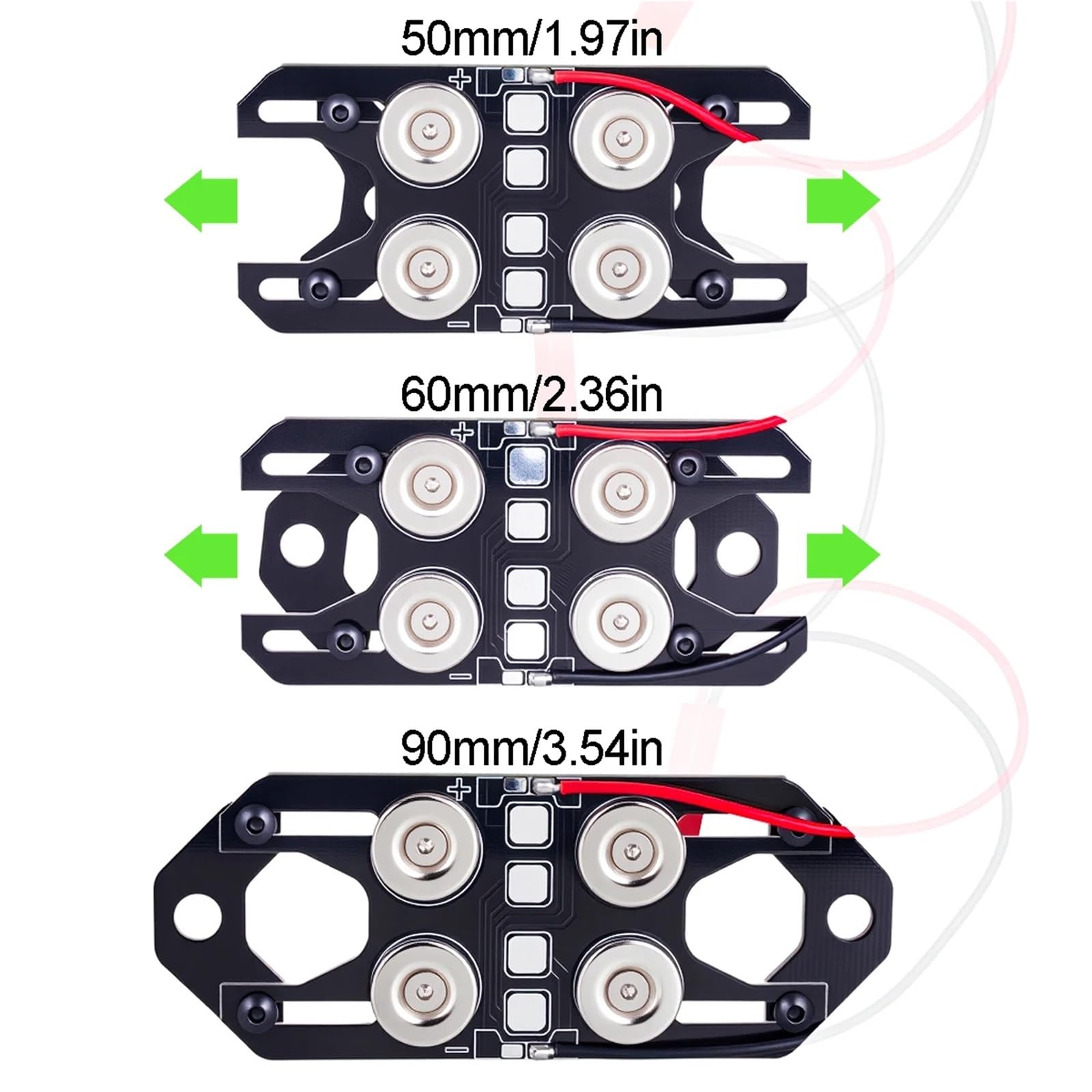 Für Traxxas Für TRX4 Für TRX6 1/10 1/8 Rc Auto Magnet Netzteil Körper Post Universal Shell Spalte Upgrade Teile Komponente