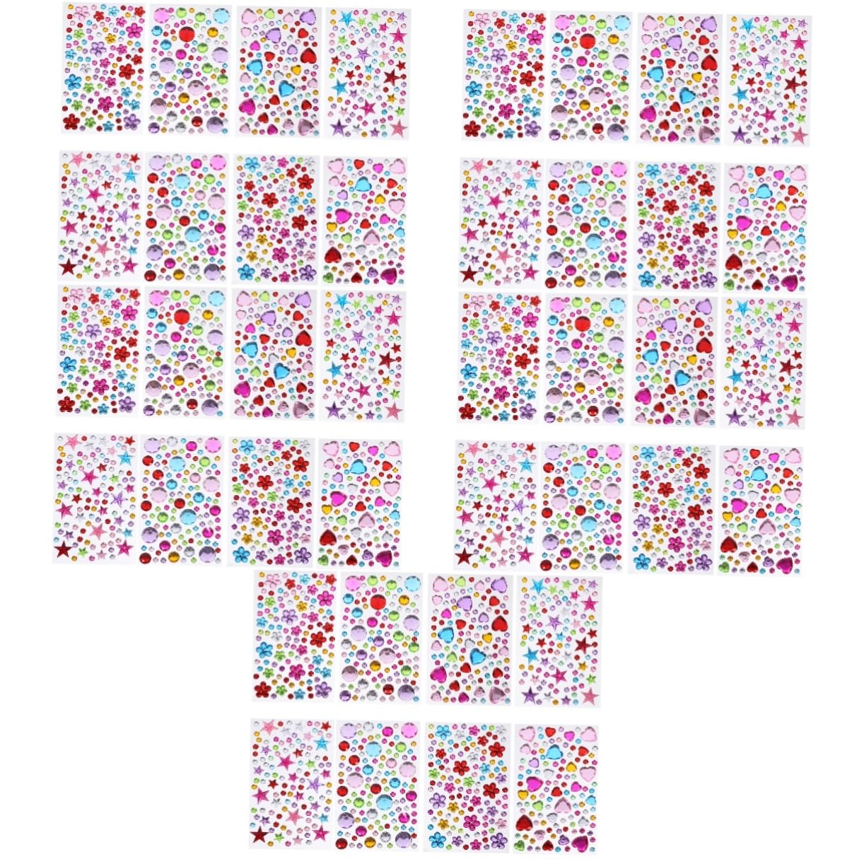 Autocollants de strass pour ongles DOITOOL de nail art diy et strass autoadhésifs