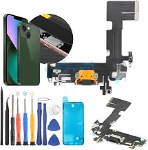 RongZy Dock Connecteur de Charge pour iPhone 13 Câble Nappe de Rechange avec Connecteur pour iPhone 13 Inclus Kit de Outils