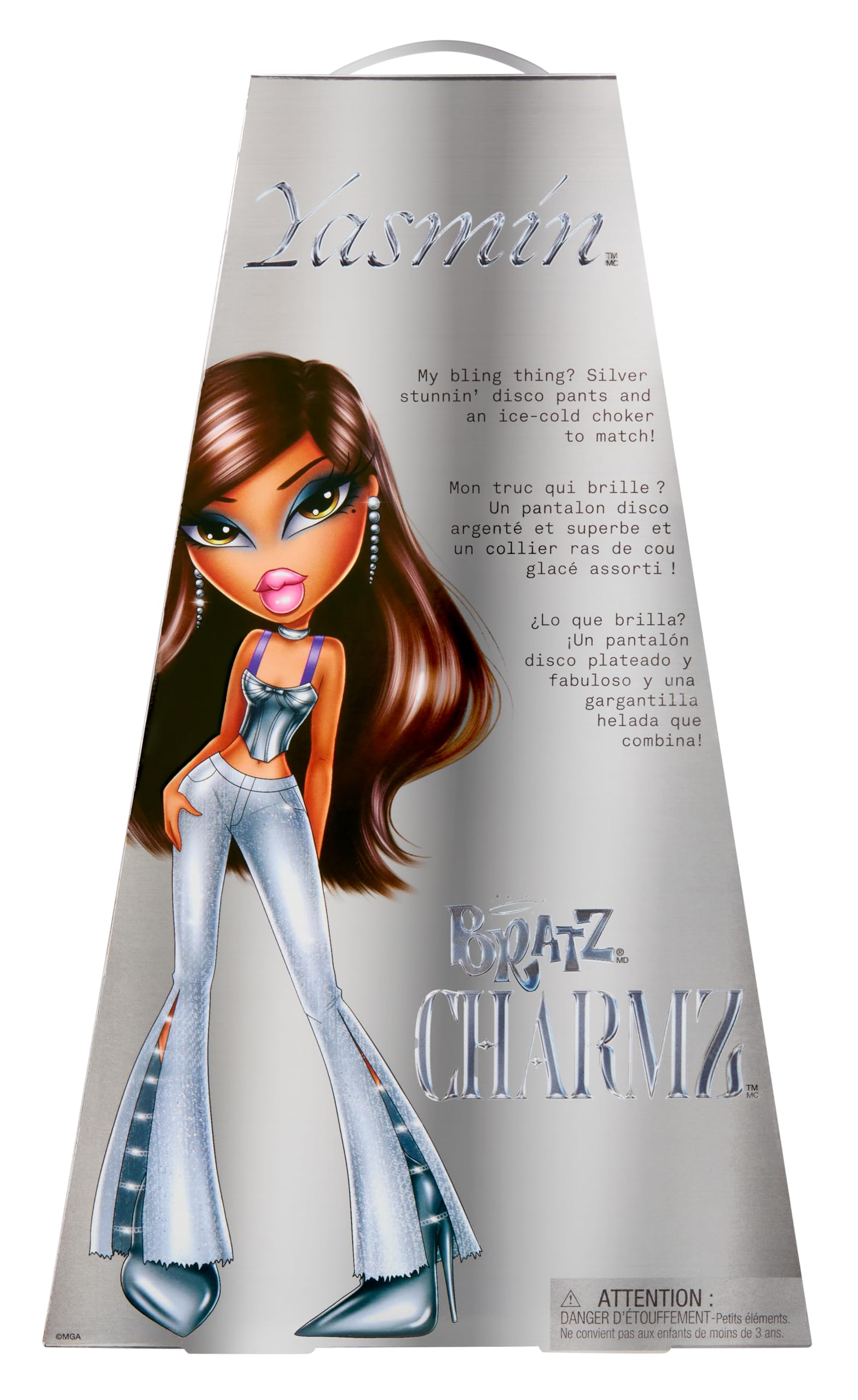 Bratz Charmz Yasmin - Muñeca de Moda con Pulsera de Charms coleccionables, Incluye Outfit y Accesorios, Viene en un Embalaje digno de exposición, para Personalizar y coleccionar — view 10